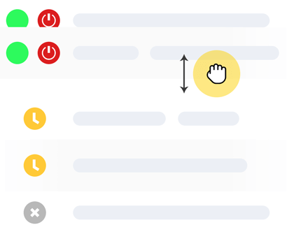 How to rearrange support agents profiles